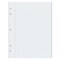 Composition Paper, White, 5-Hole Punched, Red Margin, 3/8" Ruled, 8" x 10-1/2", 500 Sheets